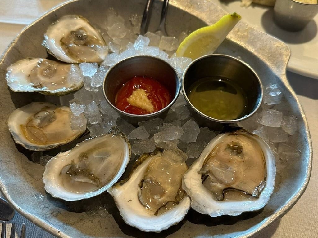 Oysters at the Boathouse Disney Springs