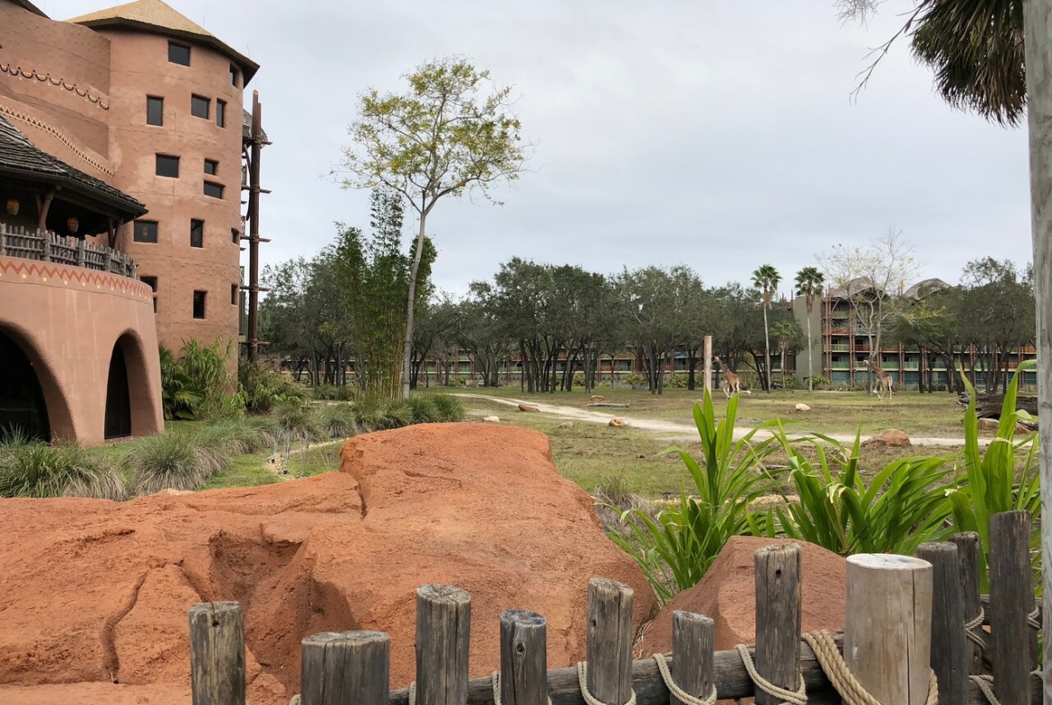 Disney’s Animal Kingdom Lodge Villas Outside