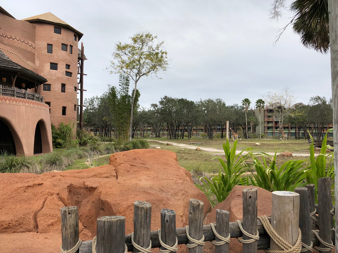 Disney’s Animal Kingdom Lodge Villas Outside
