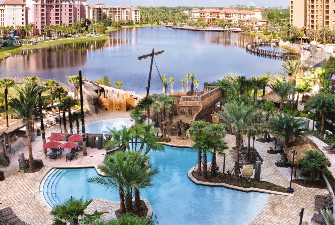 Wyndham Bonnet Creek Pool Area