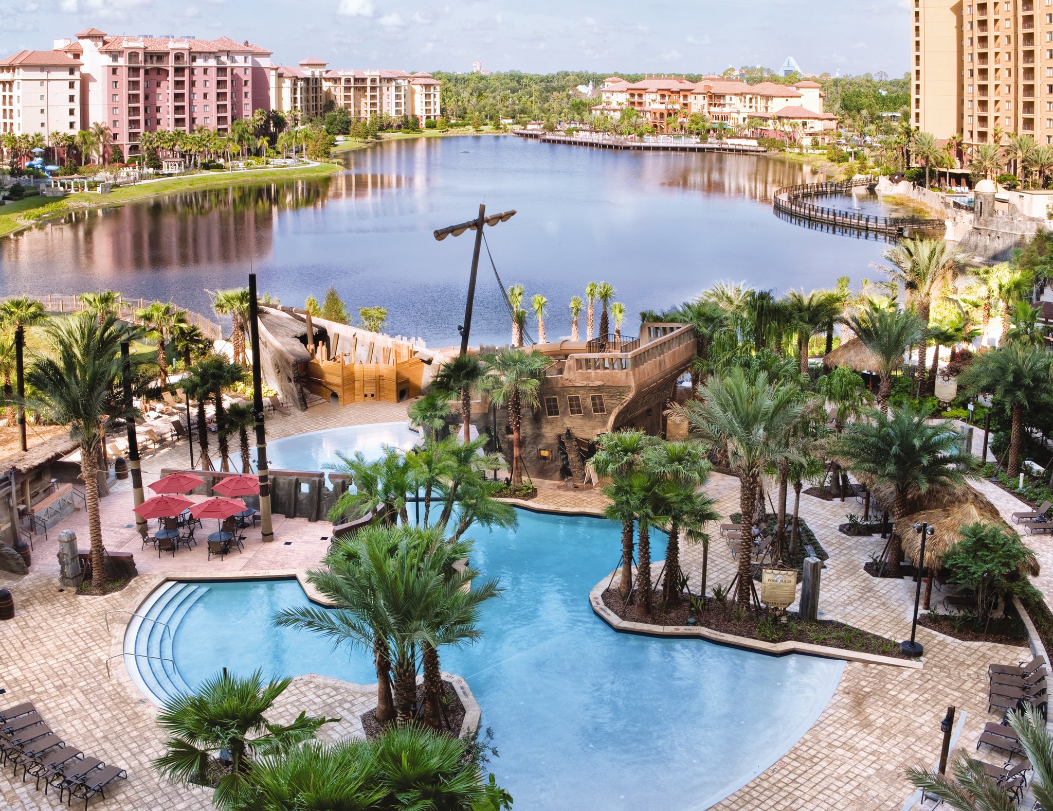 Wyndham Bonnet Creek Pool Area