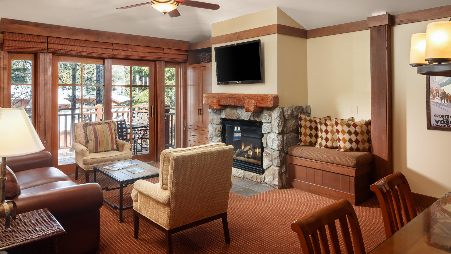 High Sierra Lodge Living Room