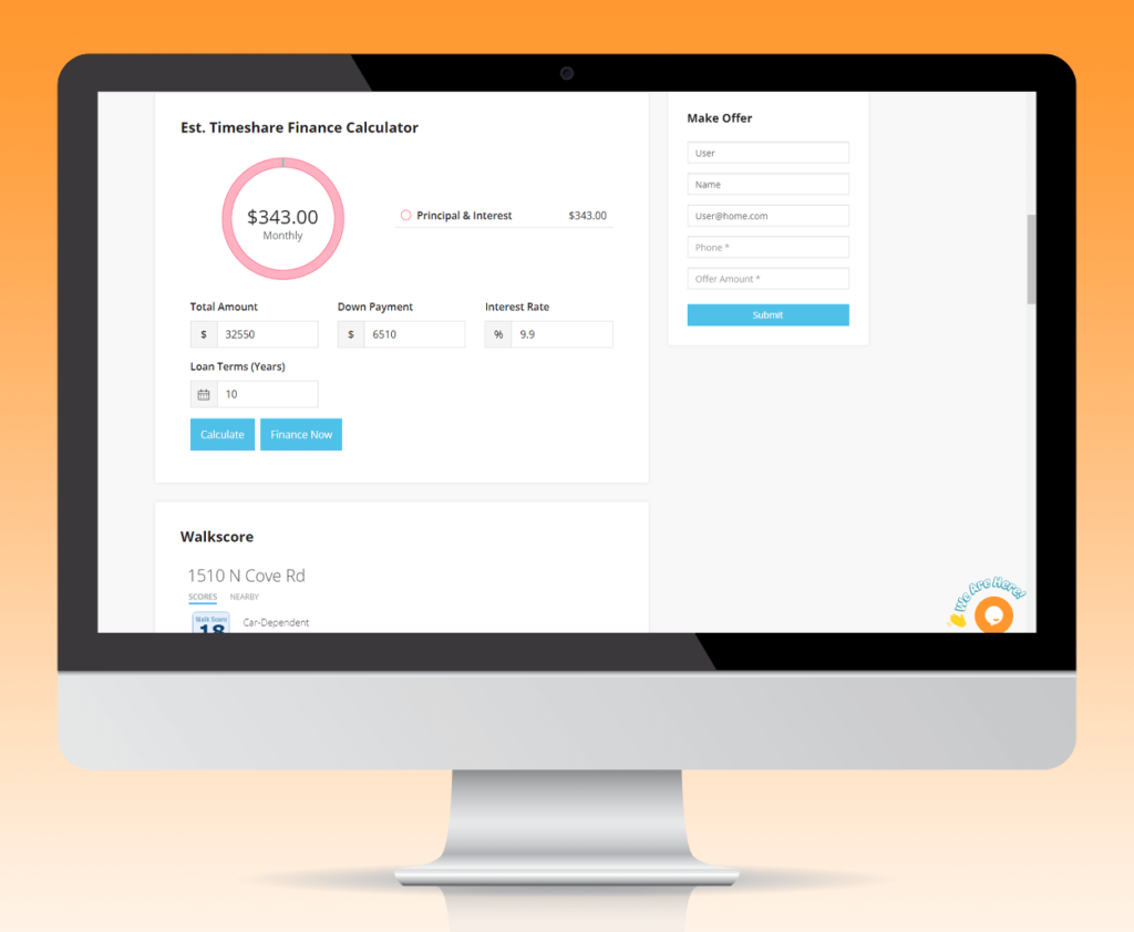 Timeshare Finance Calculator