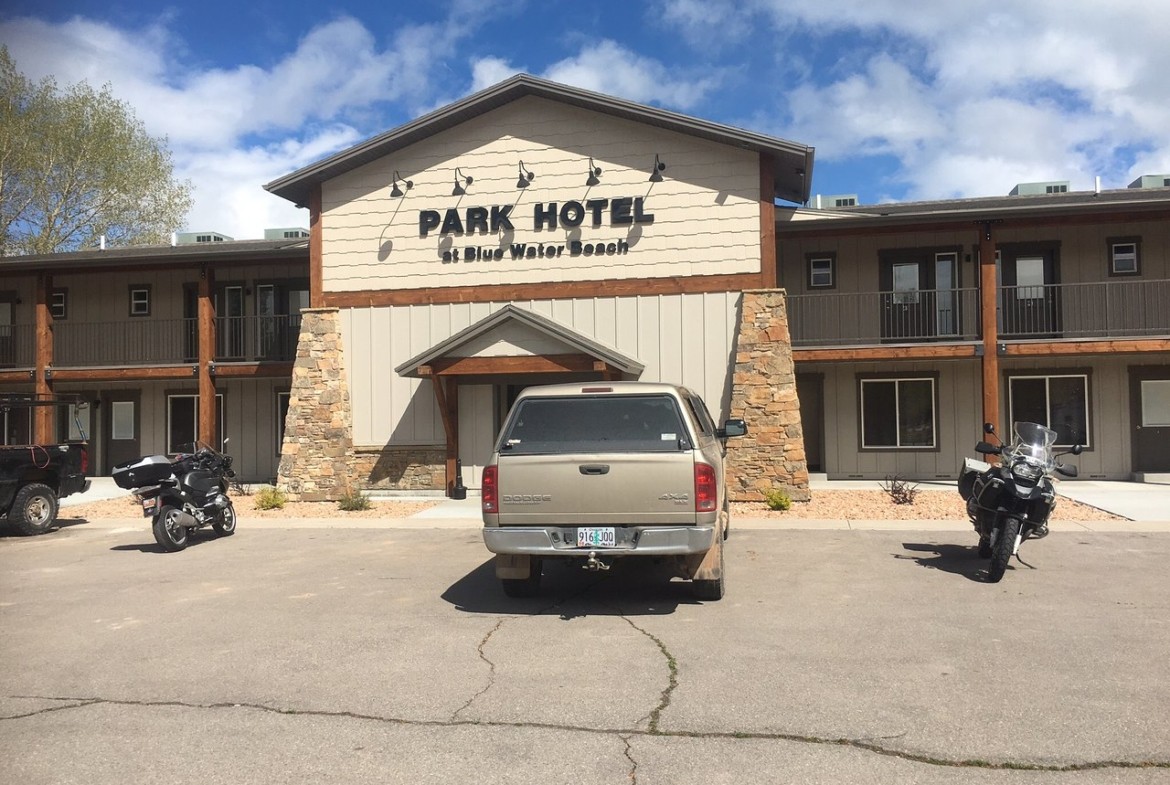Blue Water Beach Resort Entrance