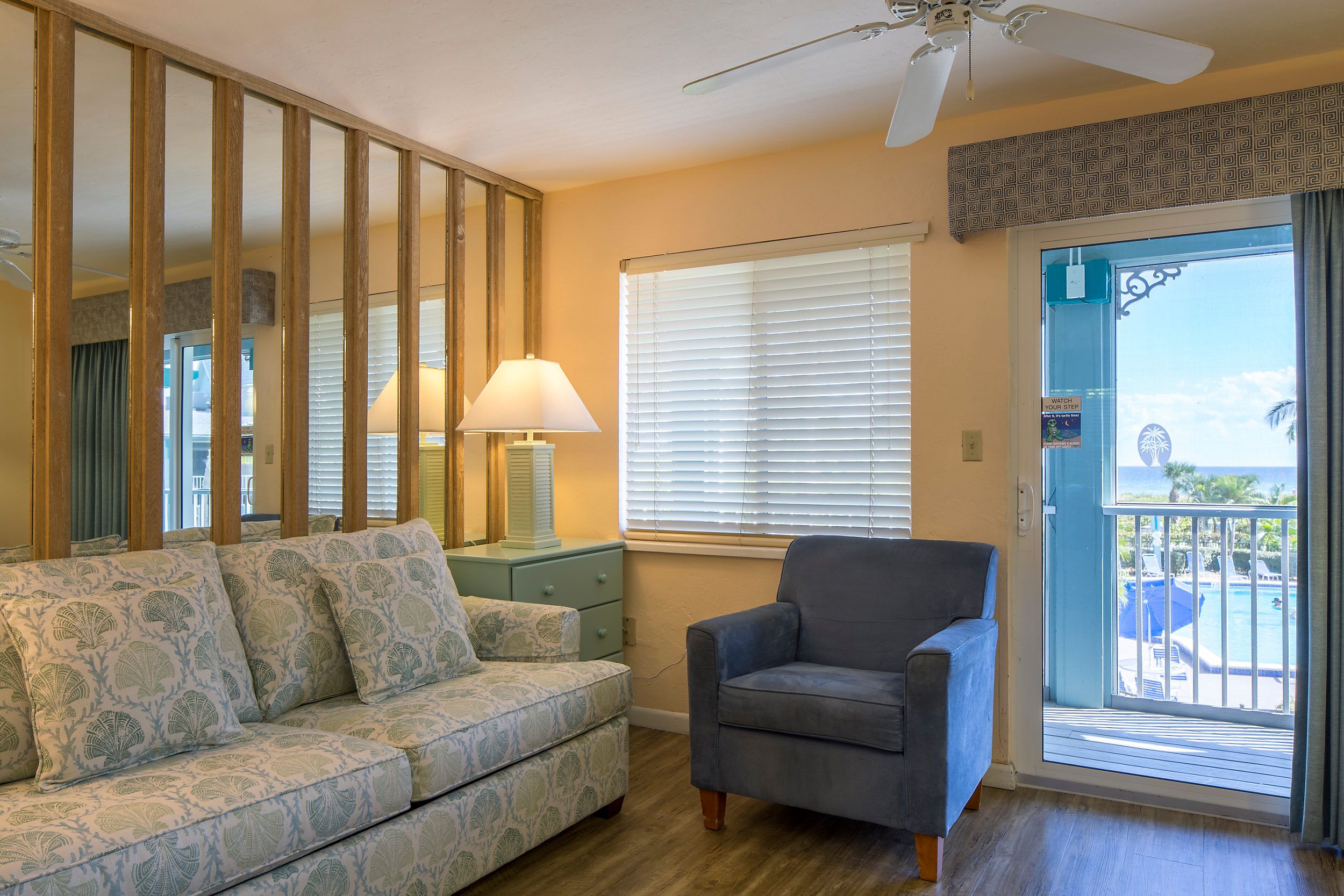 Bluegreen Surfrider Beach Club Single Bedroom Living Room