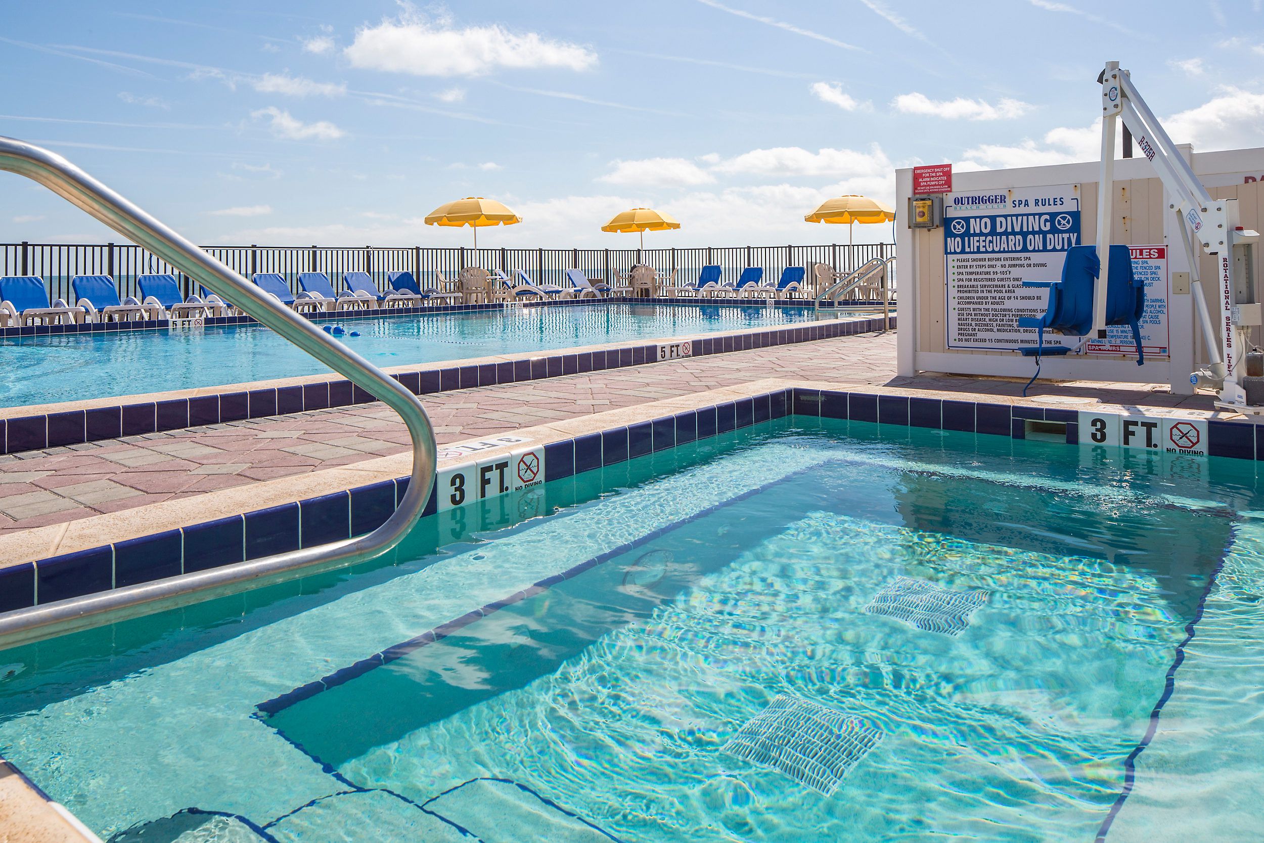 Bluegreen Vacations Outrigger Beach Club Hot Tub and Pool