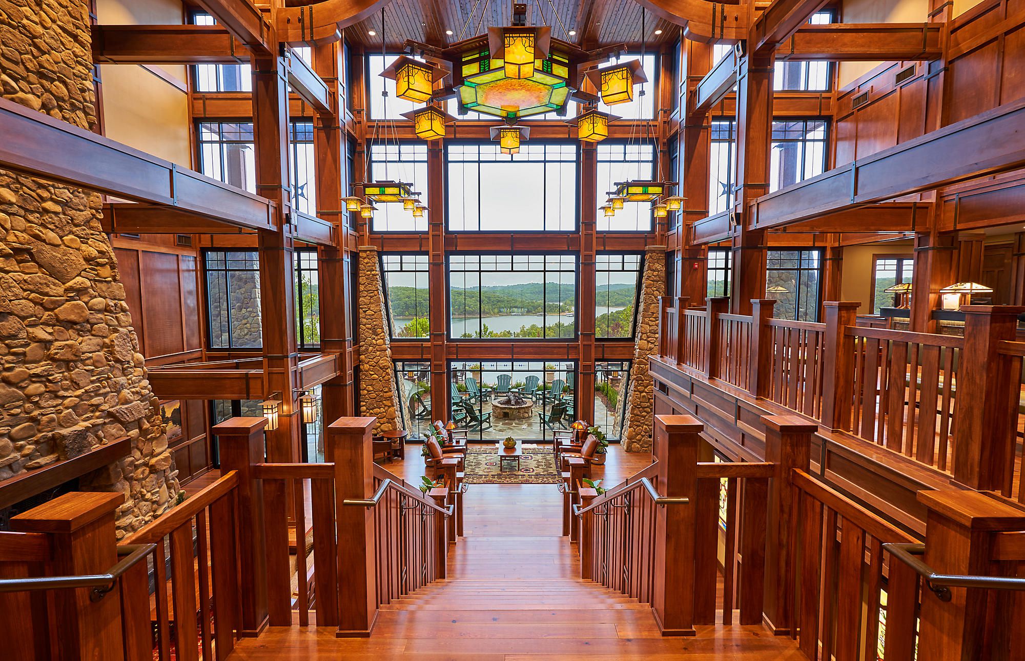 Bluegreen Vacations The Cliffs at Long Creek Lodge Lobby