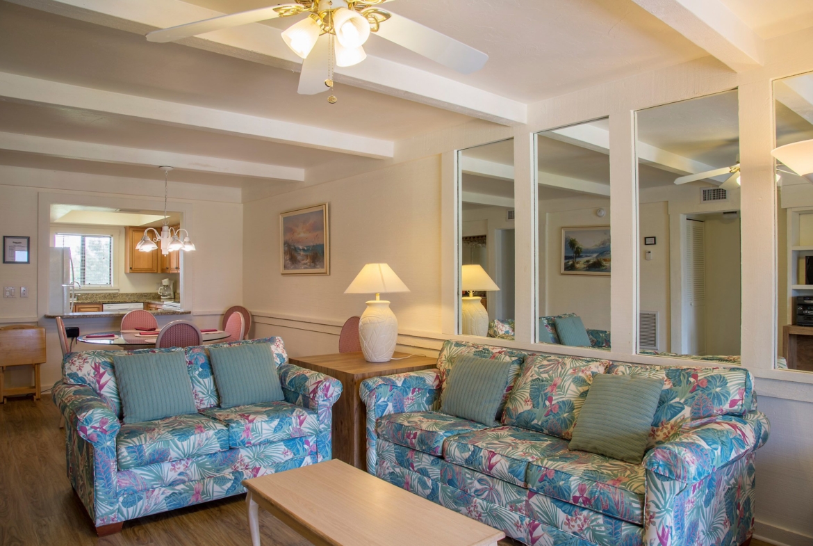 Bluegreen Vacations Tropical Sands Resort 2 Bedroom Living Area