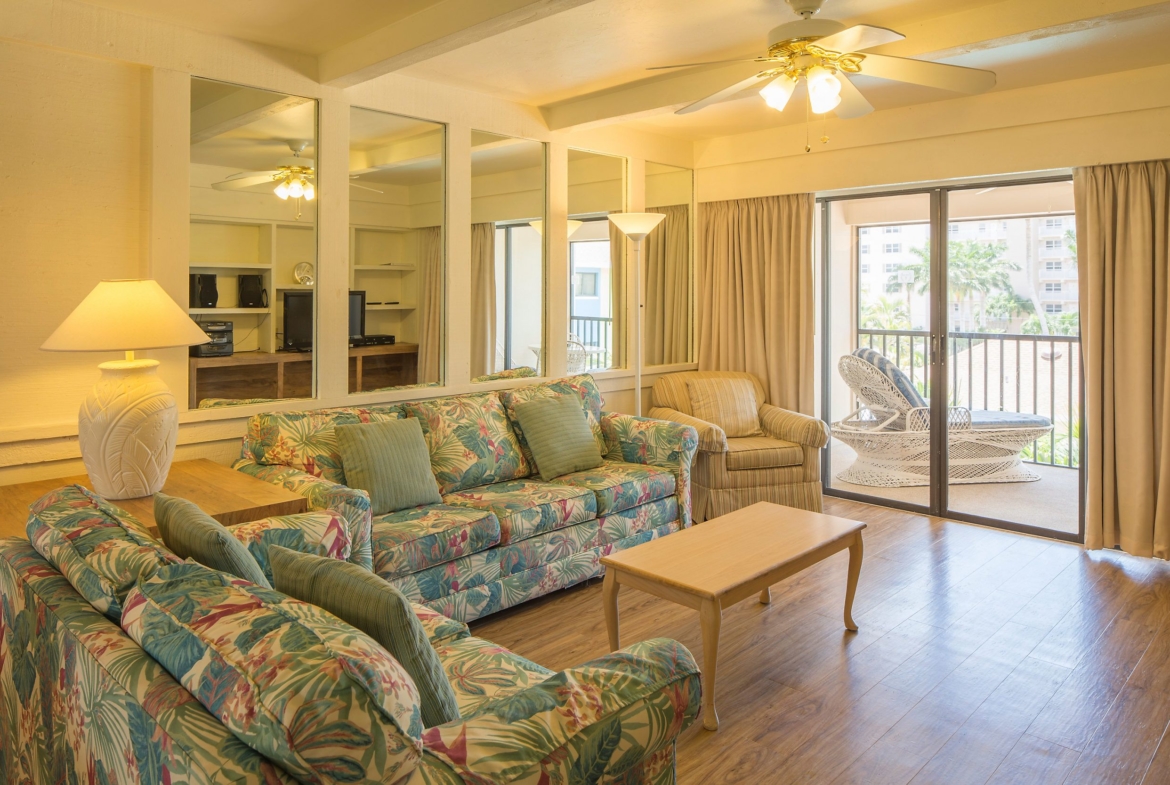 Bluegreen Vacations Tropical Sands Resort 2 Bedroom Living Room