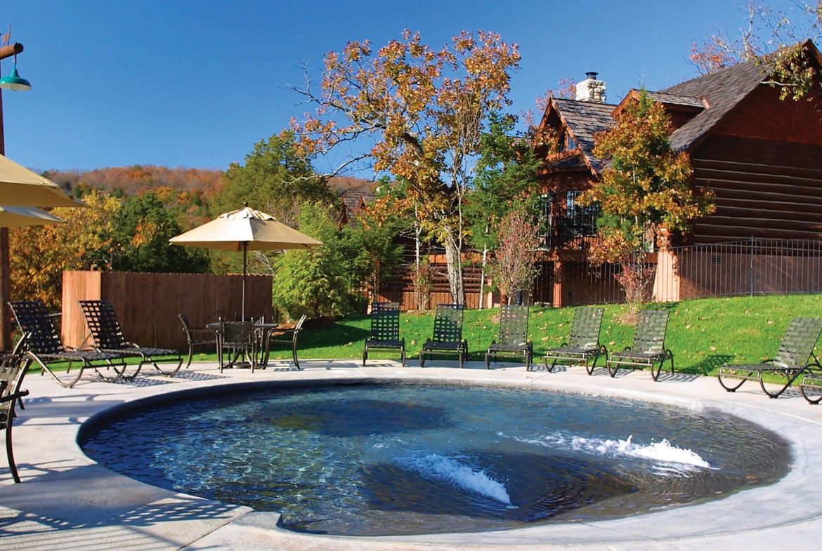 Bluegreen Vacations Wilderness Club at Big Cedar Hot Tub