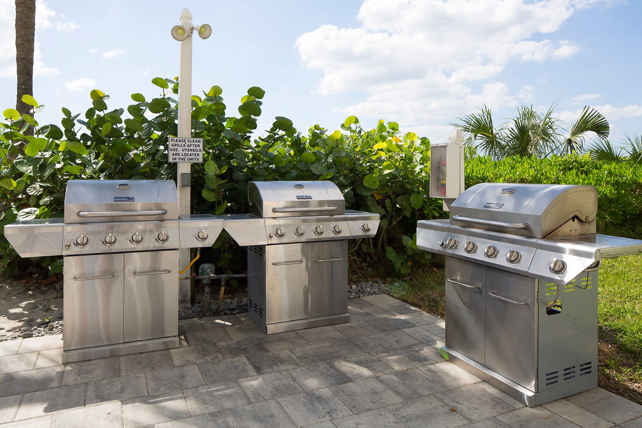 Bluegreen Vacations Windward Passage Resort BBQ Area