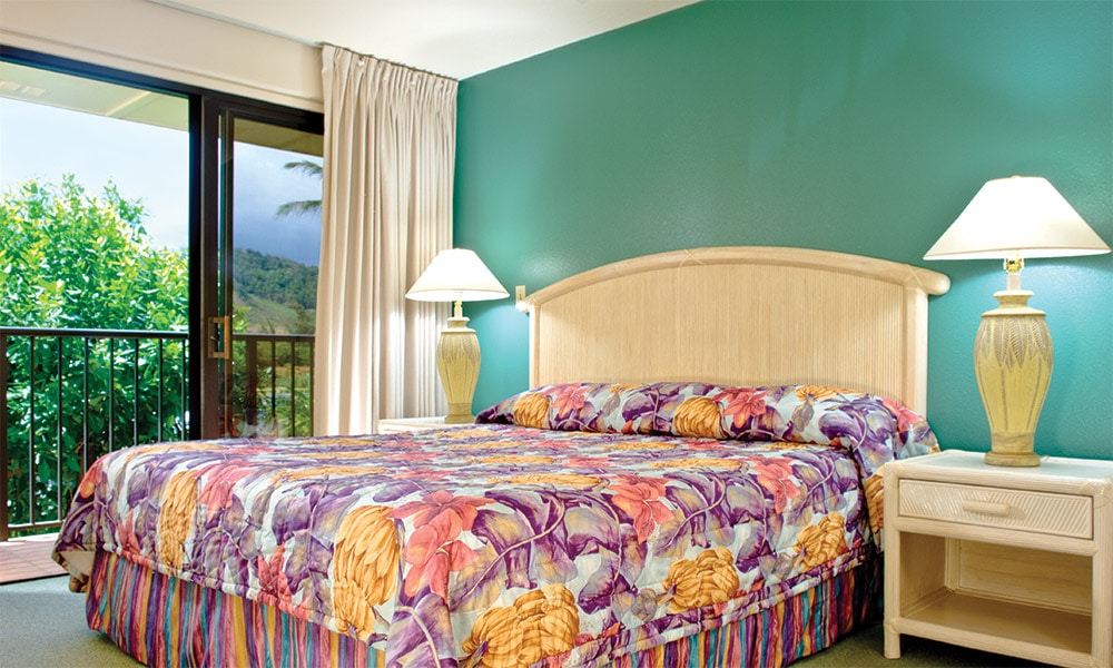 Club Wyndham Kauai Beach Villas 1 Bedroom Deluxe Bed
