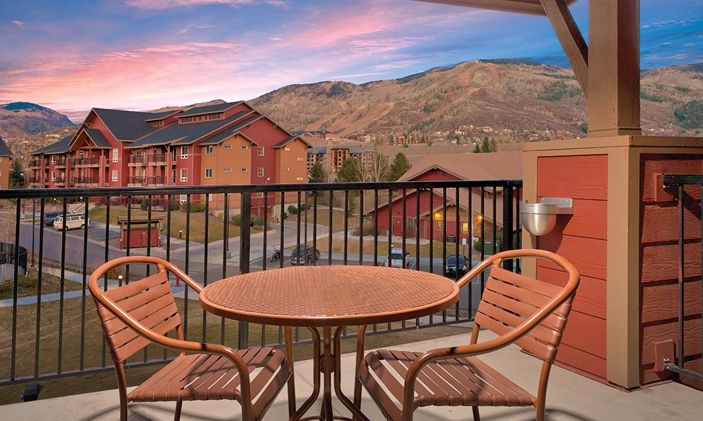 Club Wyndham Steamboat Springs Balcony