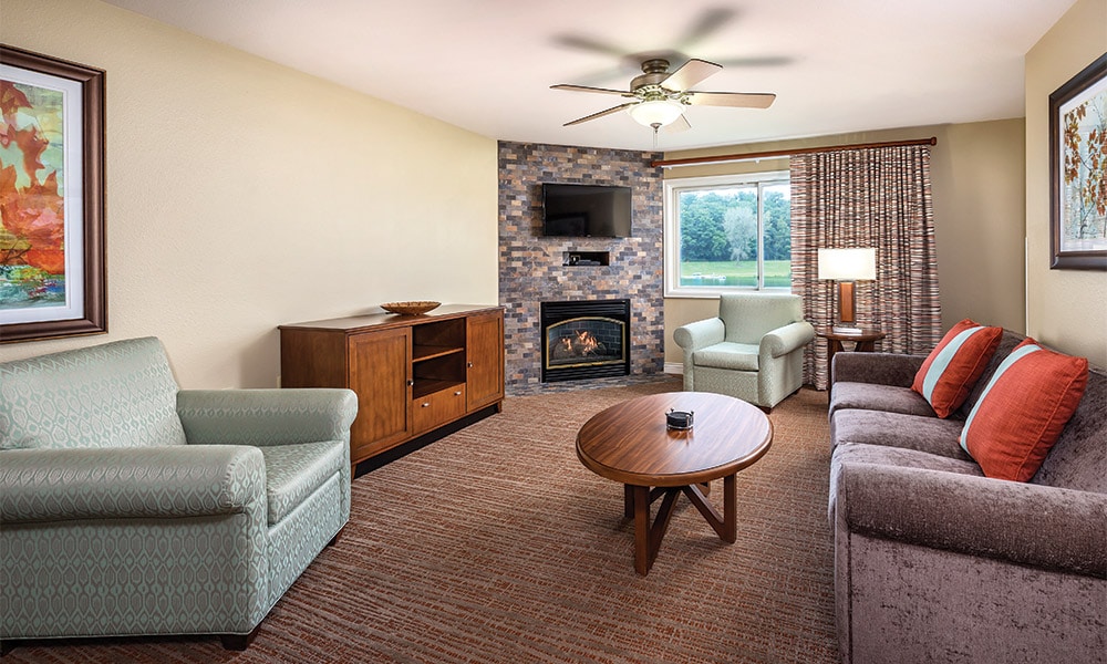 Club Wyndham Tamarack 1 Bedroom Living