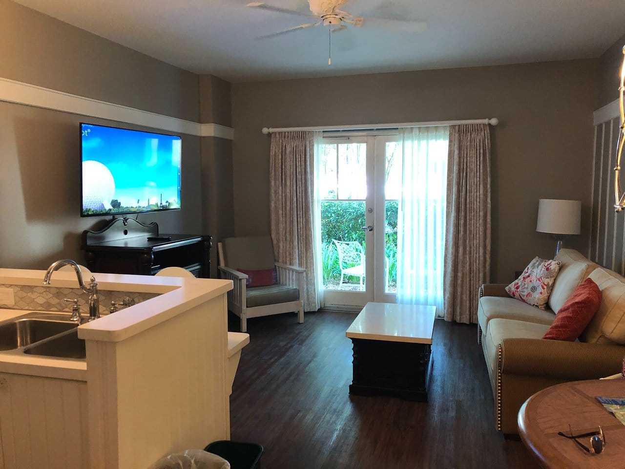 Disney’s Boardwalk Villas Pool Living