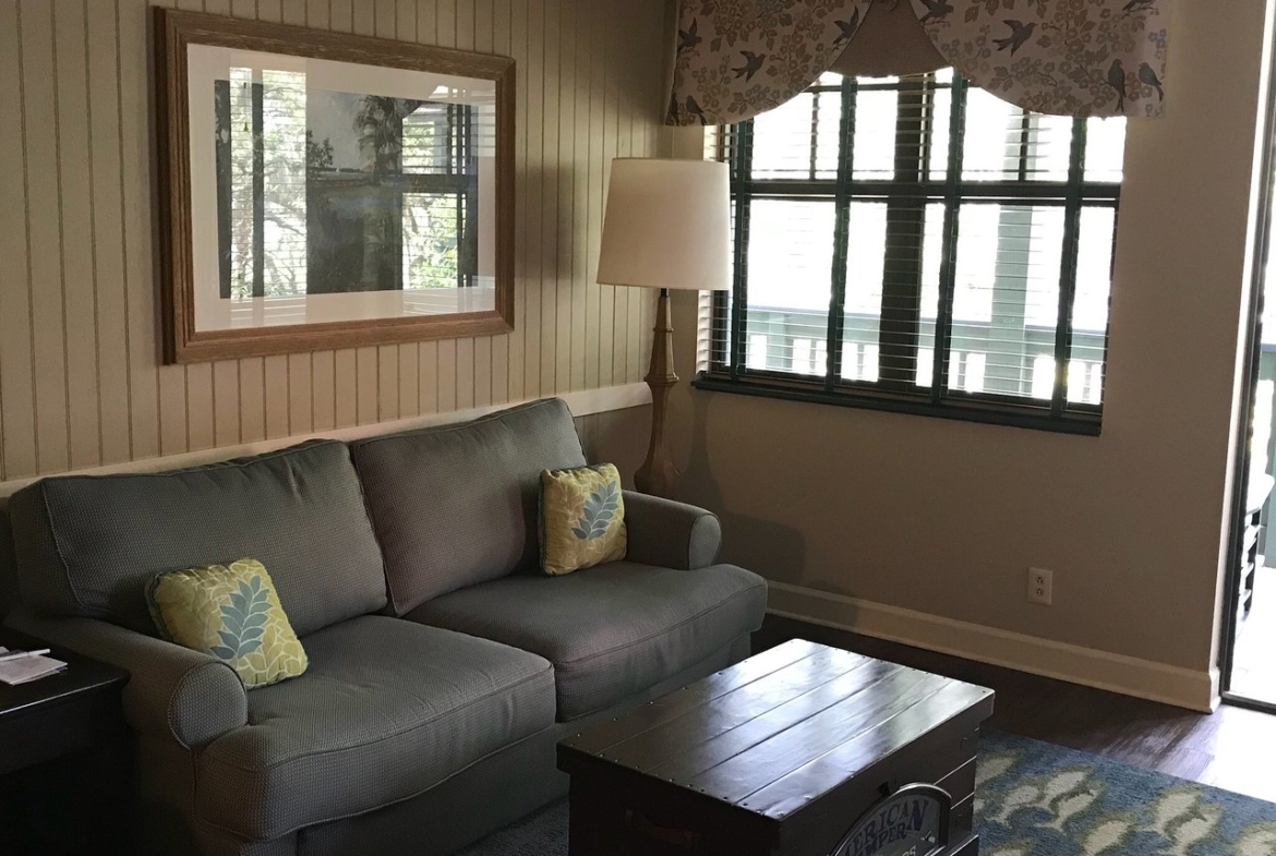 Disney’s Hilton Head Island Resort Living Area