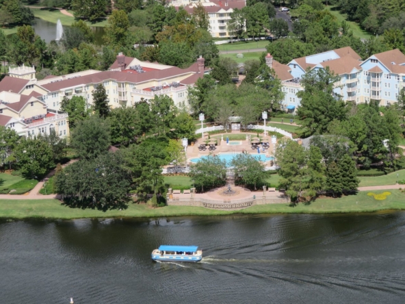 Disney's Saratoga Springs Resort and Spa Aerial