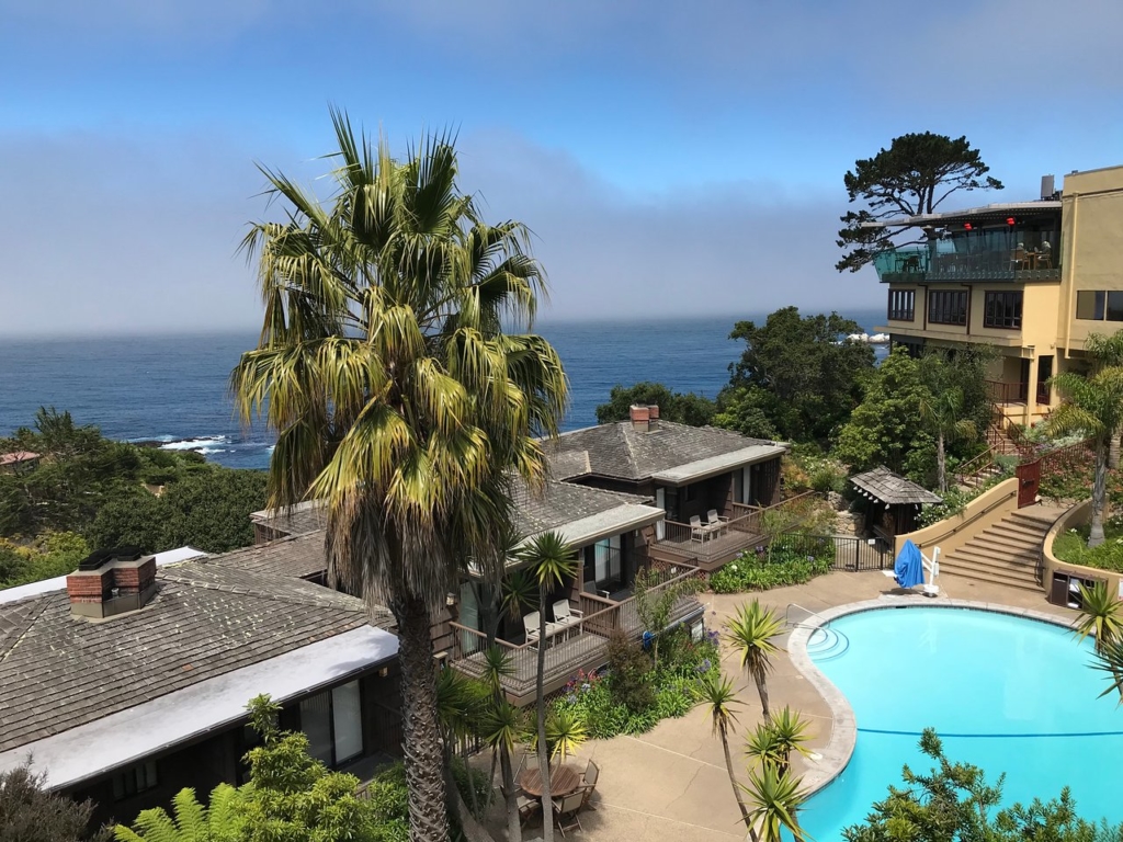 Hyatt Highlands Inn Pool Overlook