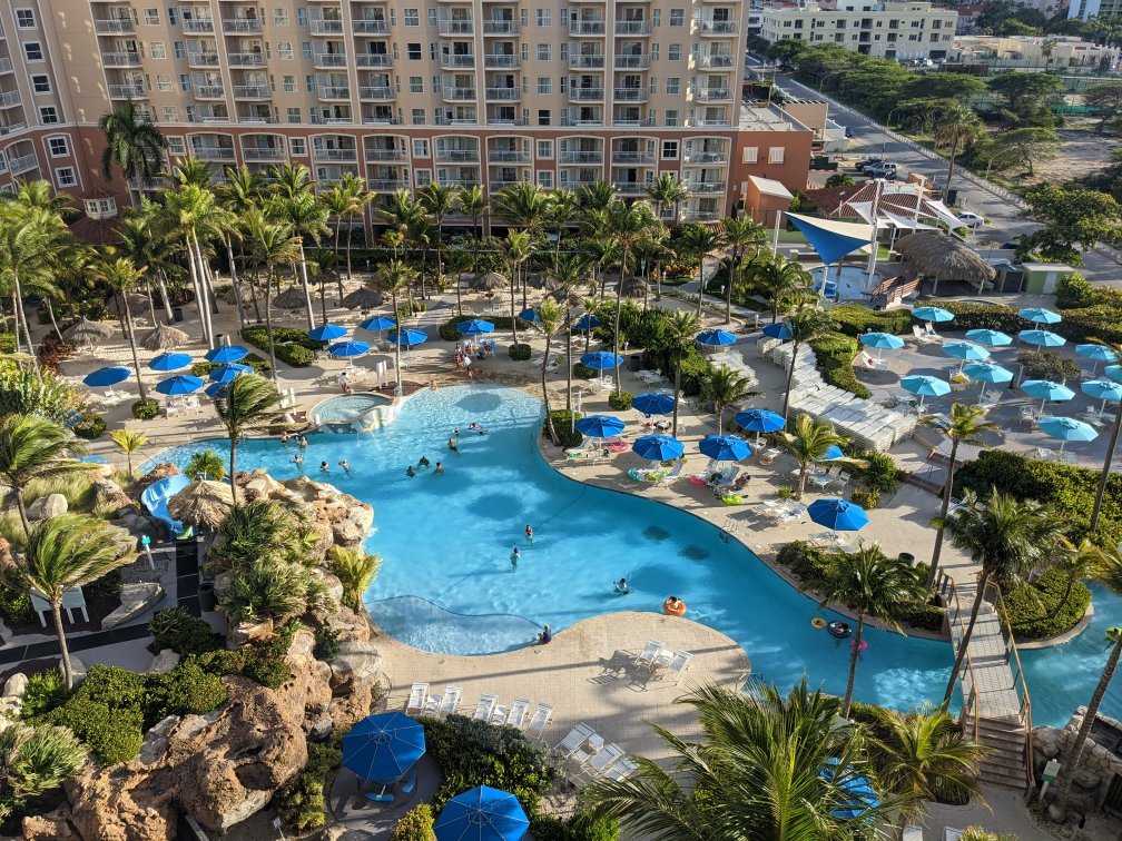 Marriott's Aruba Surf Club Balcony