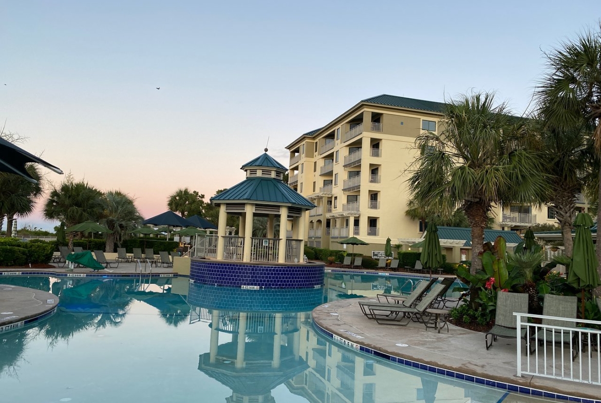 Marriott’s Barony Beach Club Pool Area