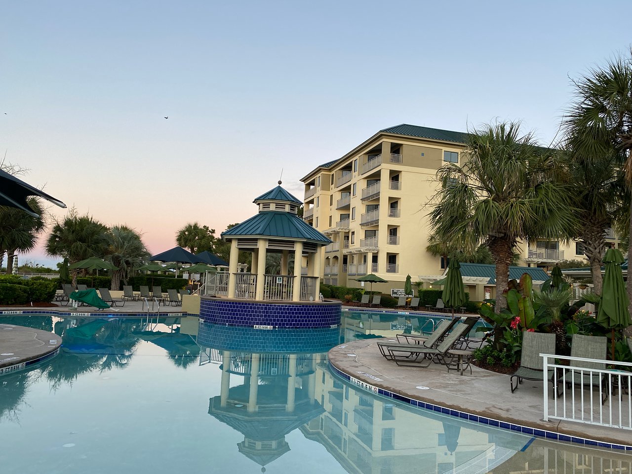 Marriott’s Barony Beach Club Pool Area