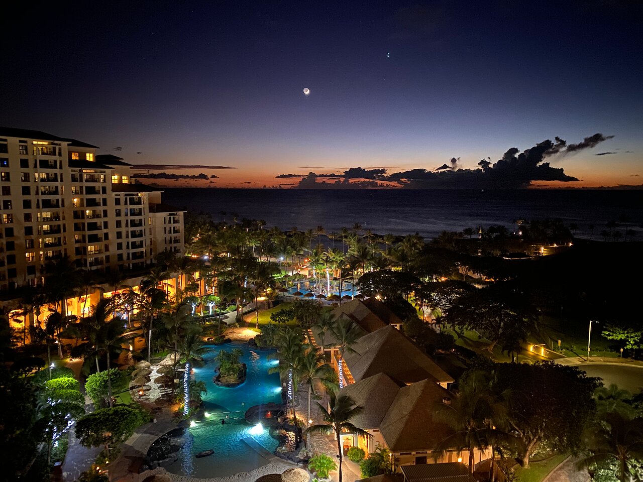 Marriott's Ko Olina Beach Club Night