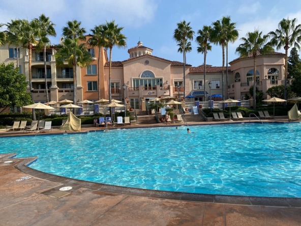 Marriott’s Newport Coast Villas Pool on the resale market