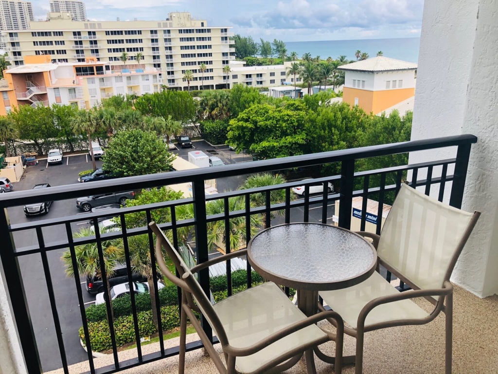 Marriott Ocean Pointe Balcony