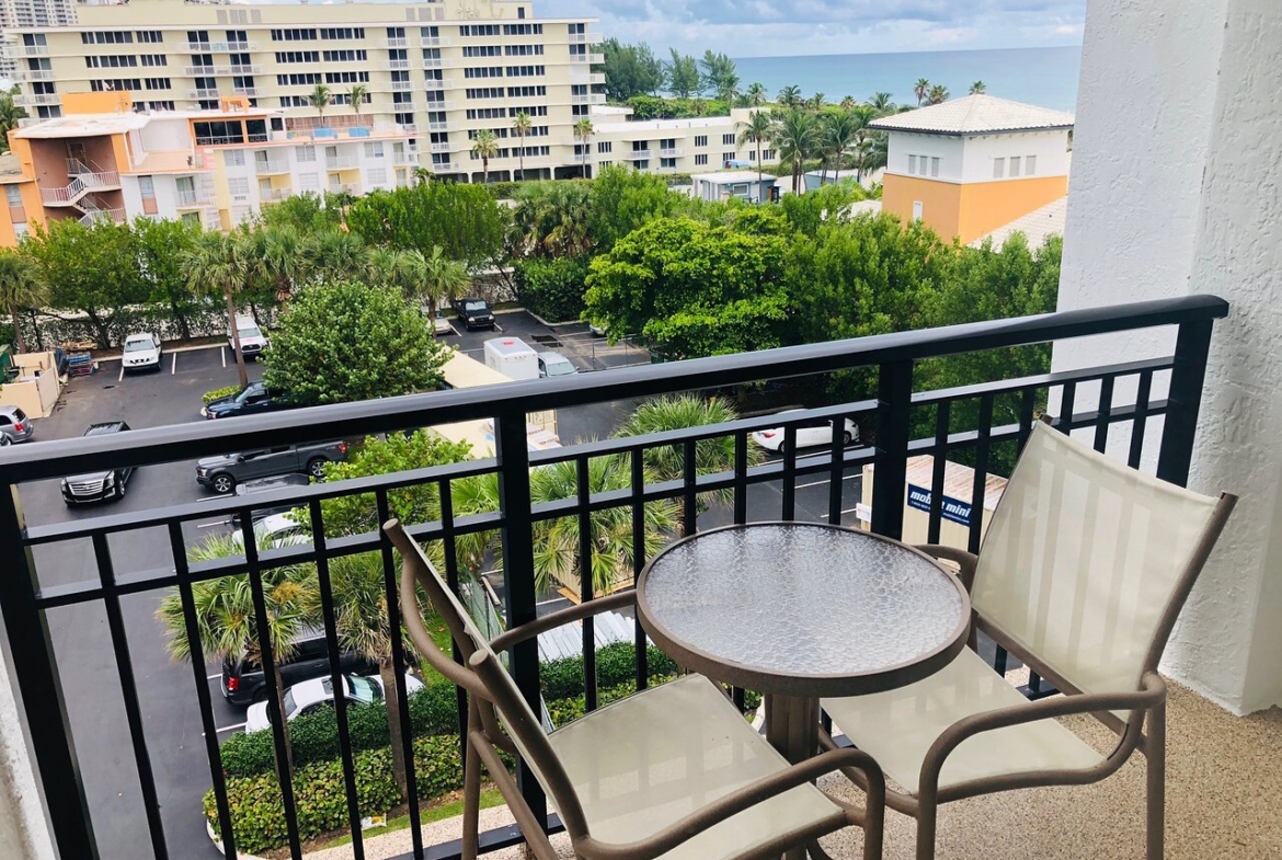 Marriott Ocean Pointe Balcony