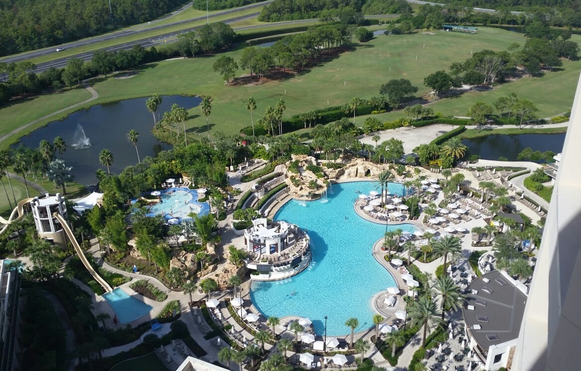 Marriott's Sabal Palms Dining Balcony