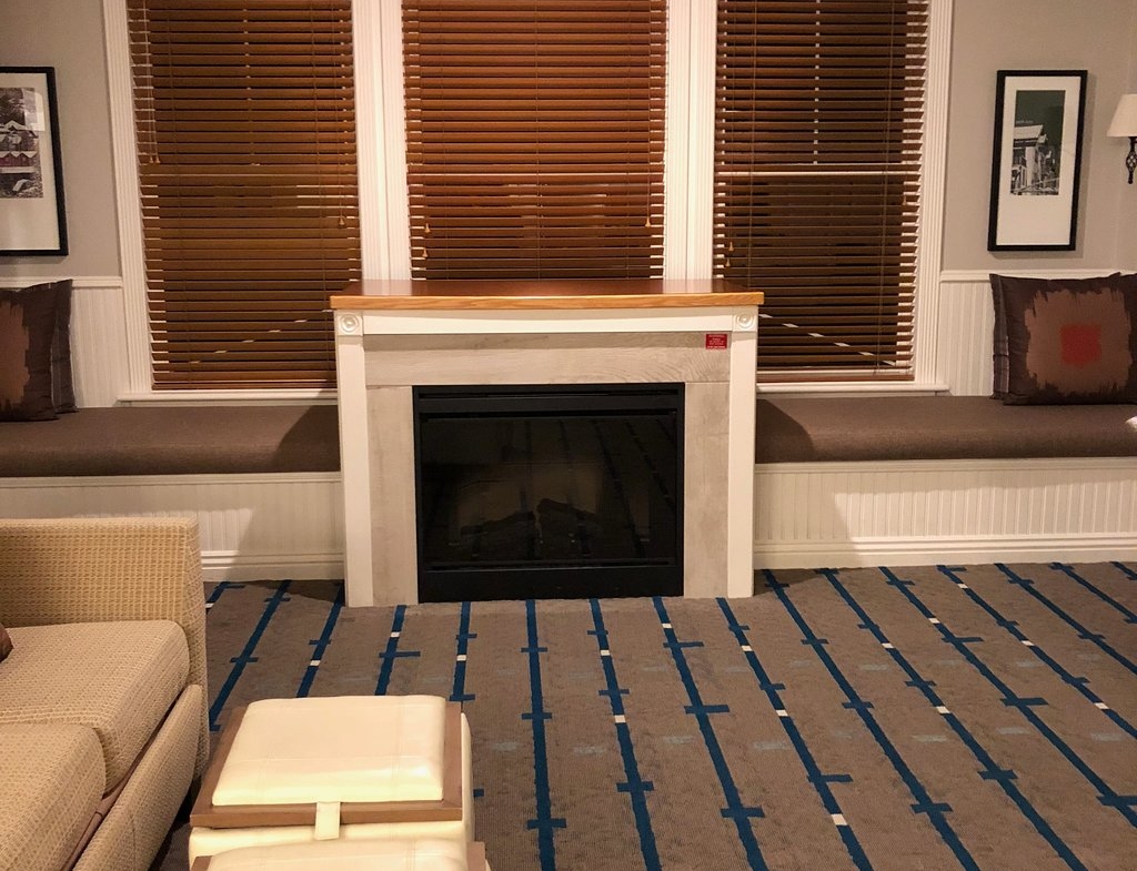 Marriott's Summit Watch Living Fire Place