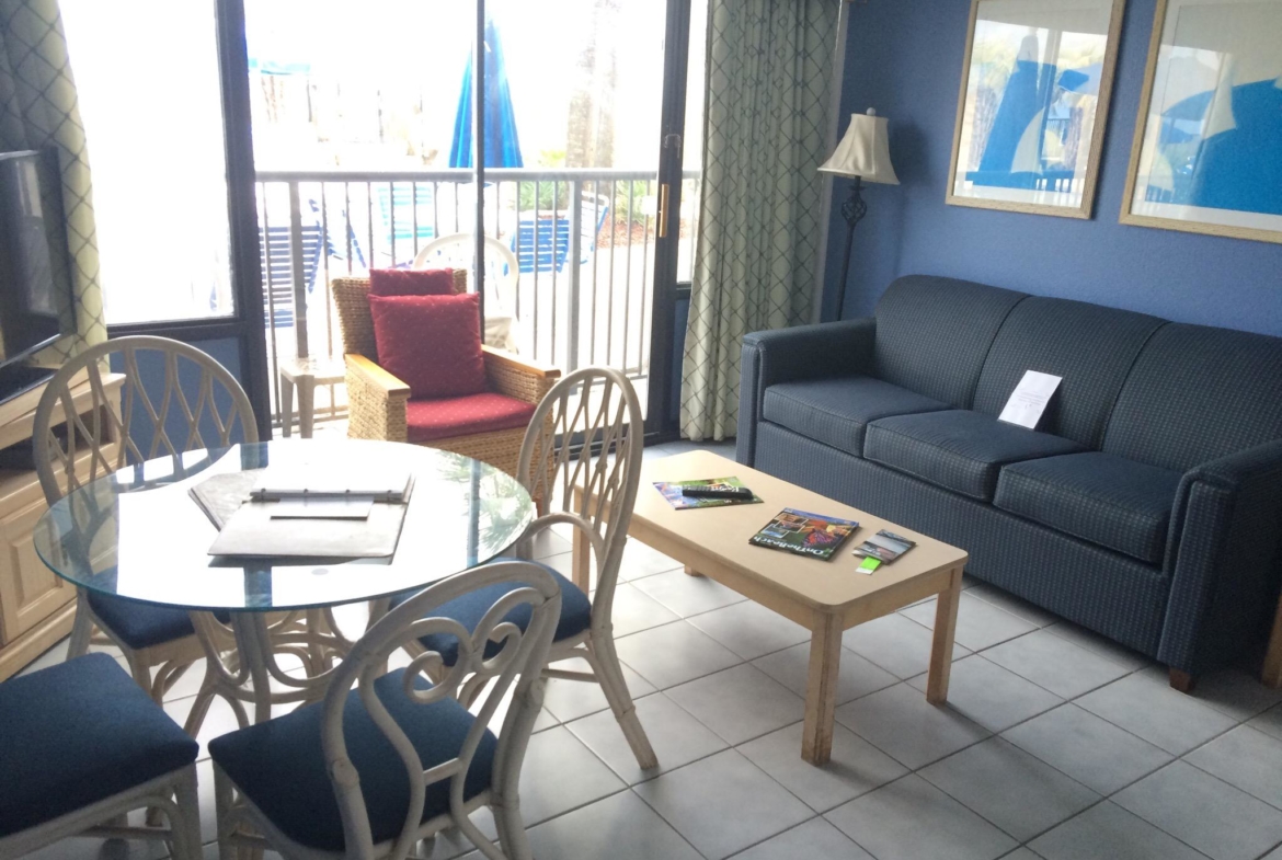 Peppertree Ocean Club Living Room