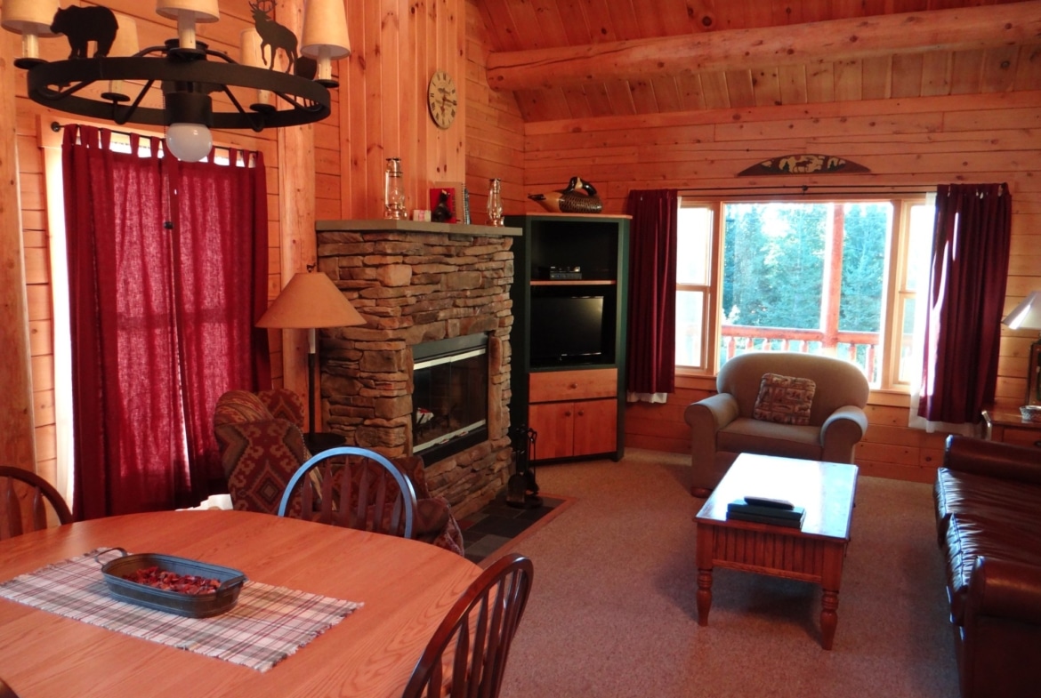 Rangeley Lake Resort Cabin Living