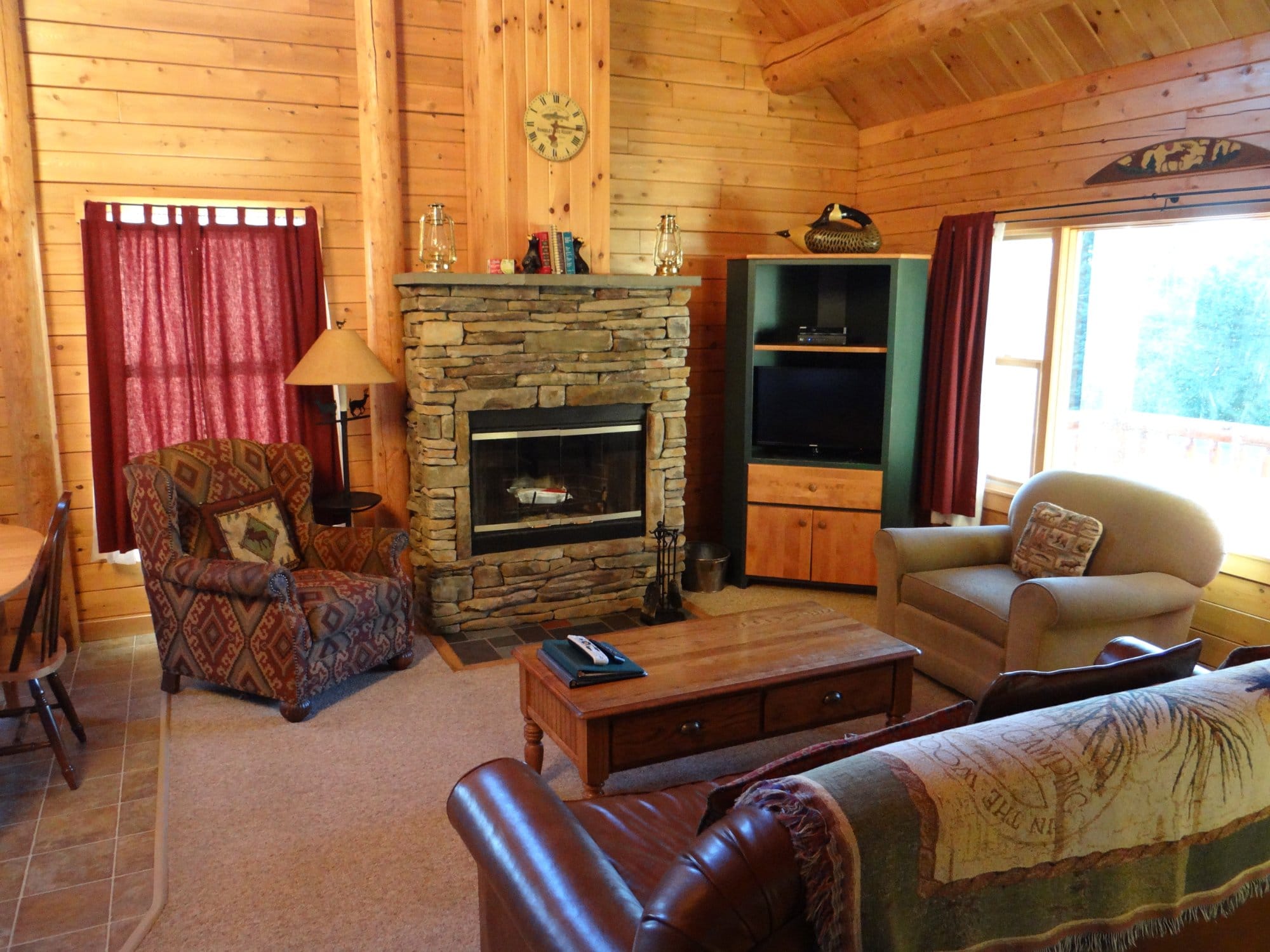 Rangeley Lake Resort Living Room