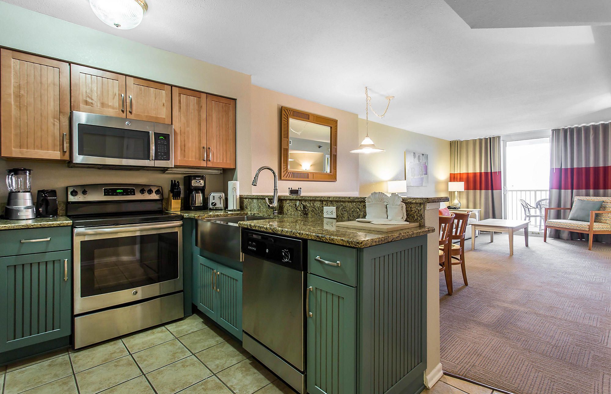 Shore Crest Vacation Villas Two Bedroom Kitchen