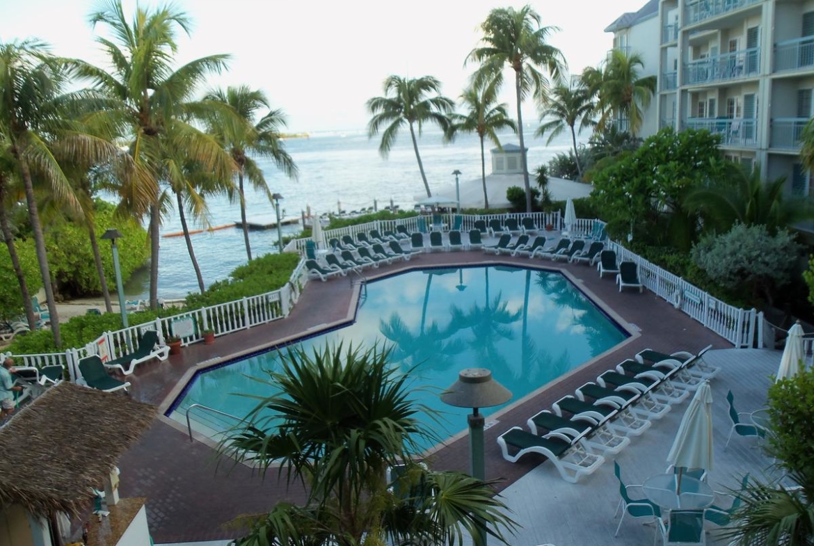 The Galleon Resort Pool and Lounge Area