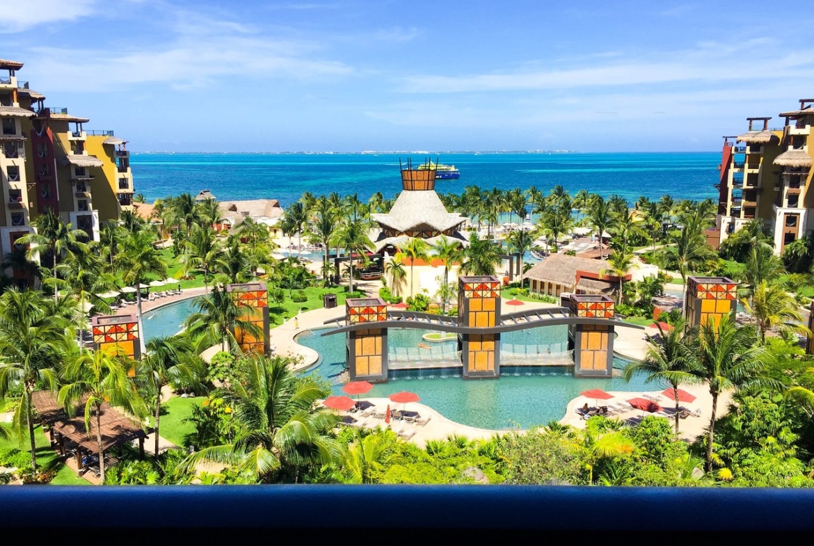 Villa Del Palmar Cancun Balcony View