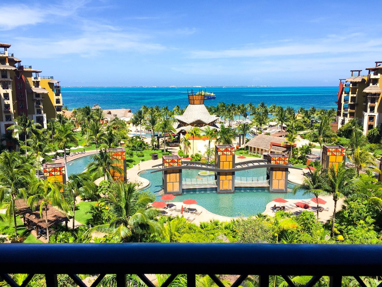 Villa Del Palmar Cancun Balcony View