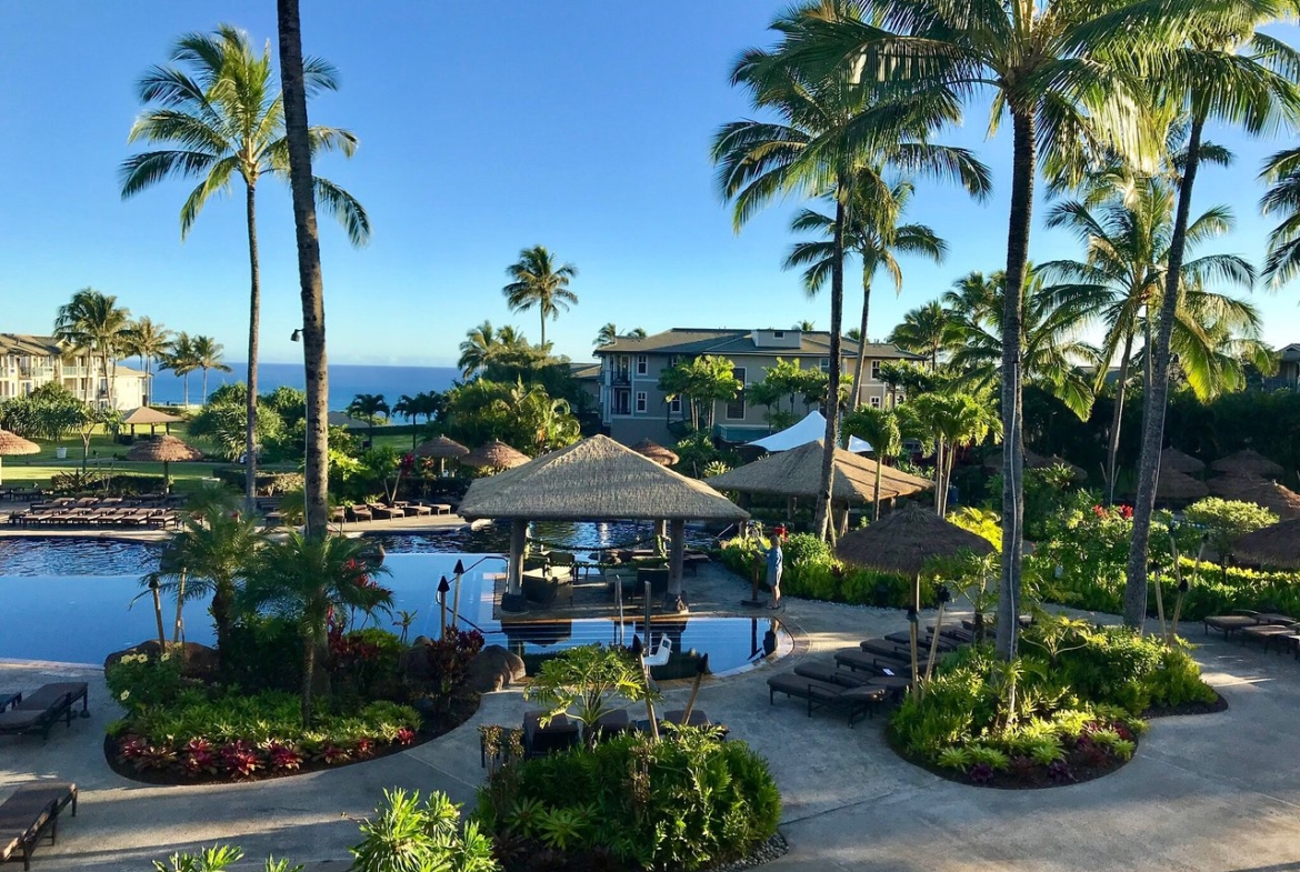 Westin Princeville Ocean Resort Villas Exterior Pool Area