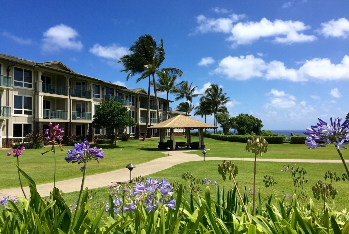 Westin Princeville Ocean Resort Villas Exterior Walkway