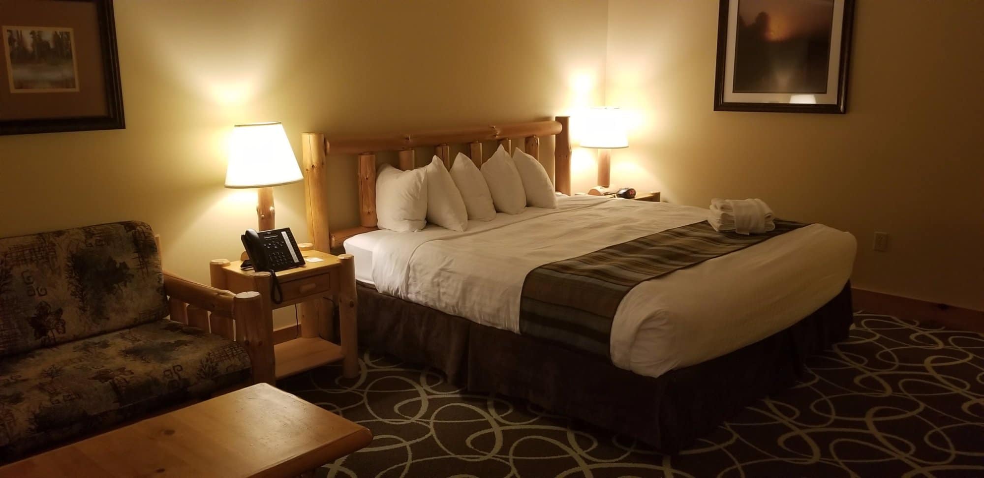 White Birch at Breezy Point Resort Bedroom