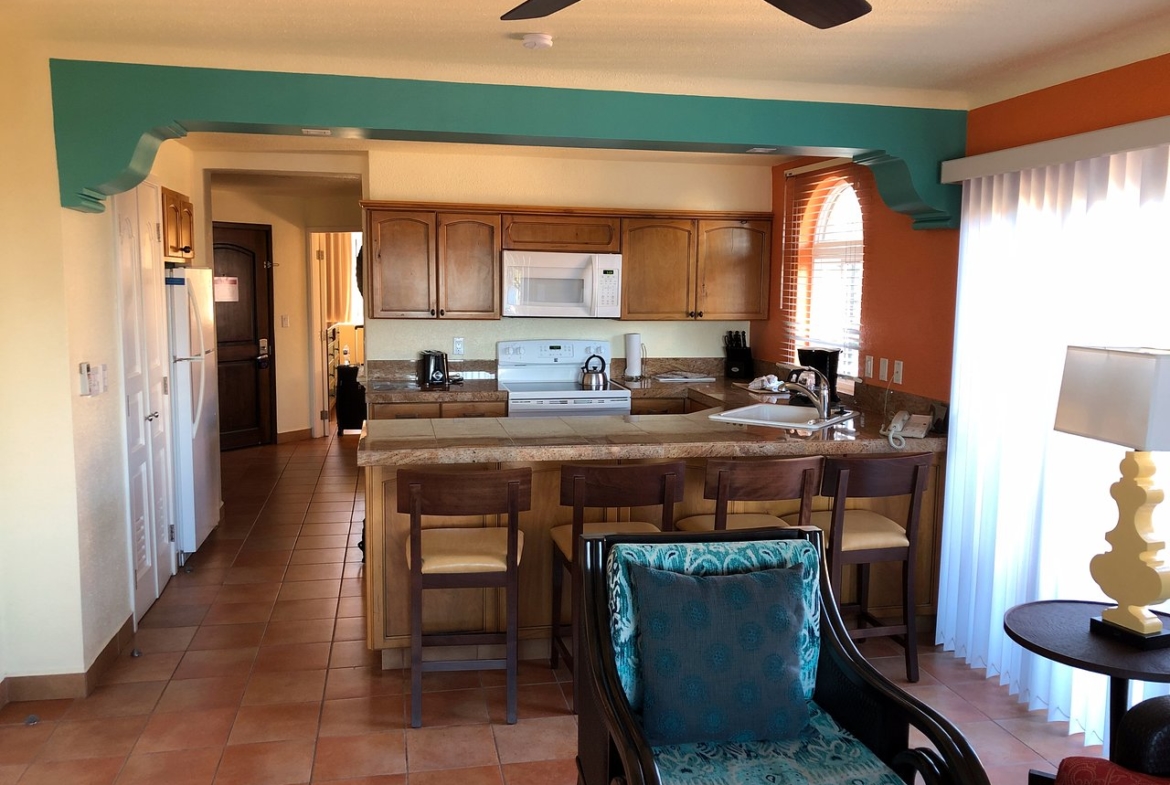 Worldmark Coral Baja Kitchen Area