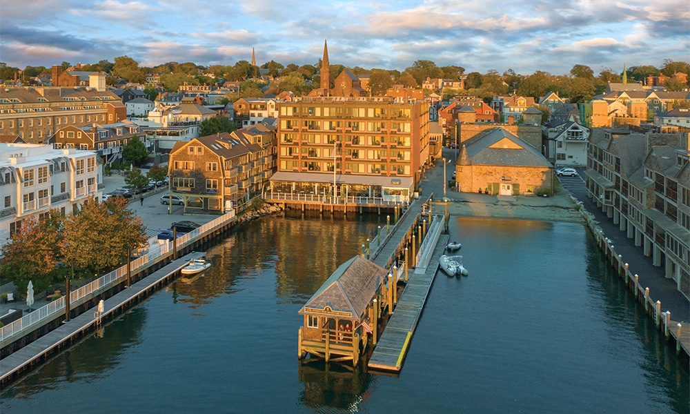 Wyndham Inn On The Harbor Aerial View