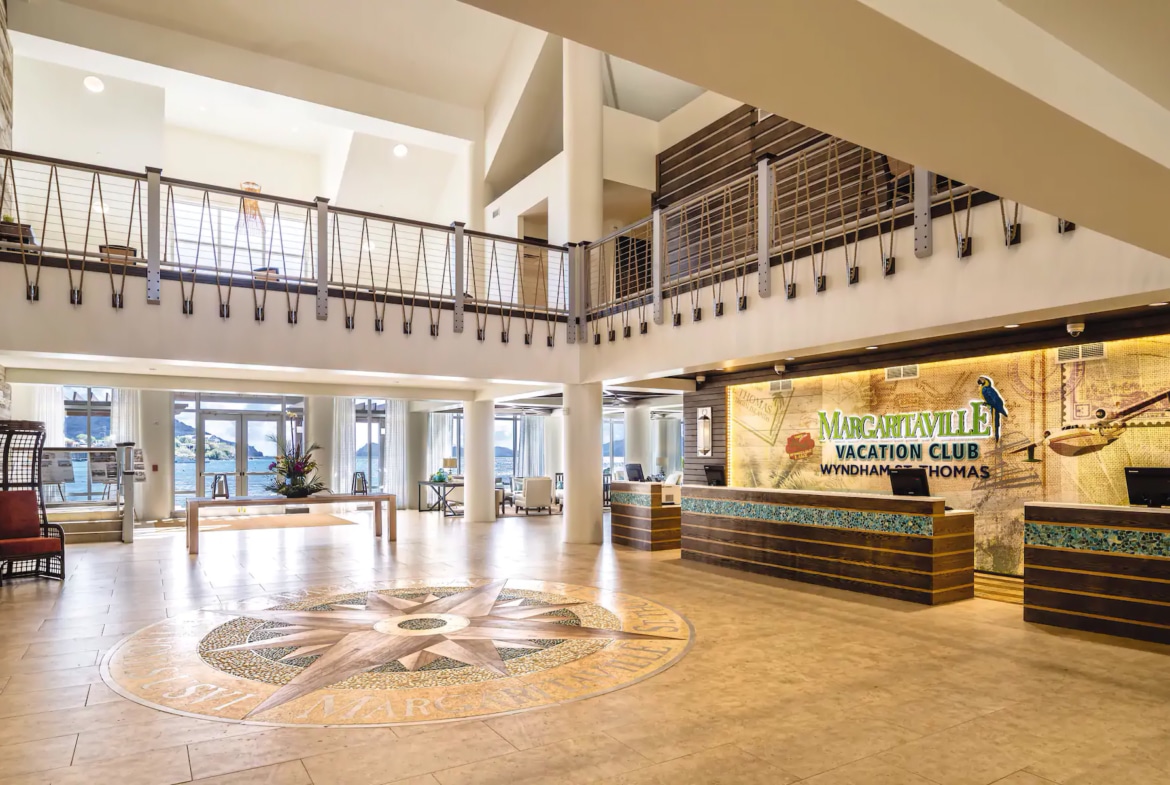 Wyndham Margaritaville St Thomas Lobby