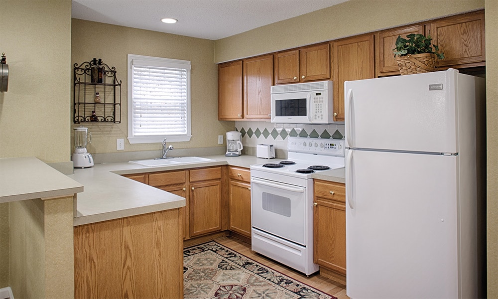 Wyndham Resort At Fairfield Plantation 1 Bedroom Kitchen