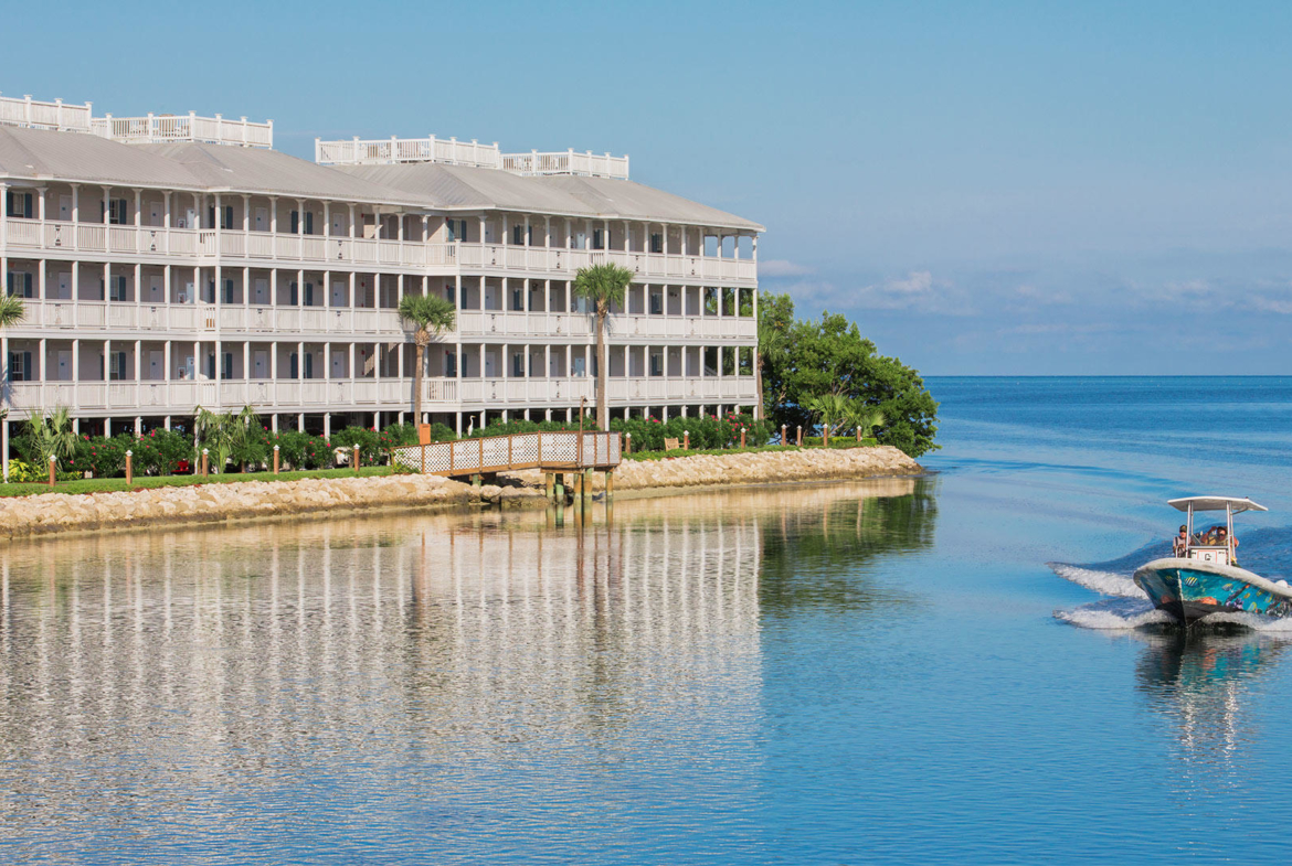 Hyatt Beach House Resort Boating in key west near the florida keys