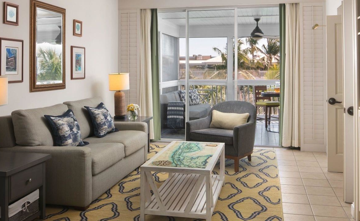 Hyatt Beach House Resort Living Room