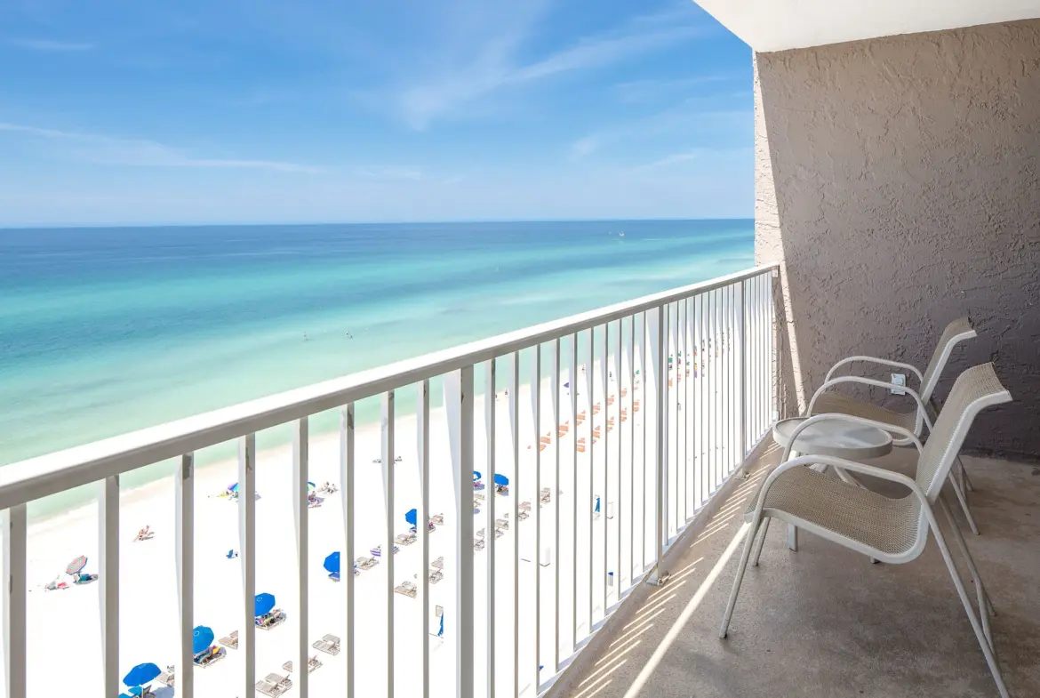 relax from the comfort of your own private balcony