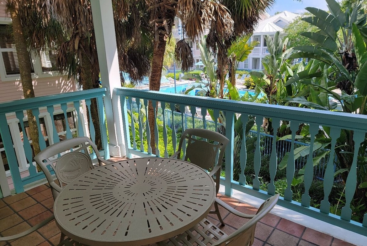 Disney's Old Key West Resort Balcony