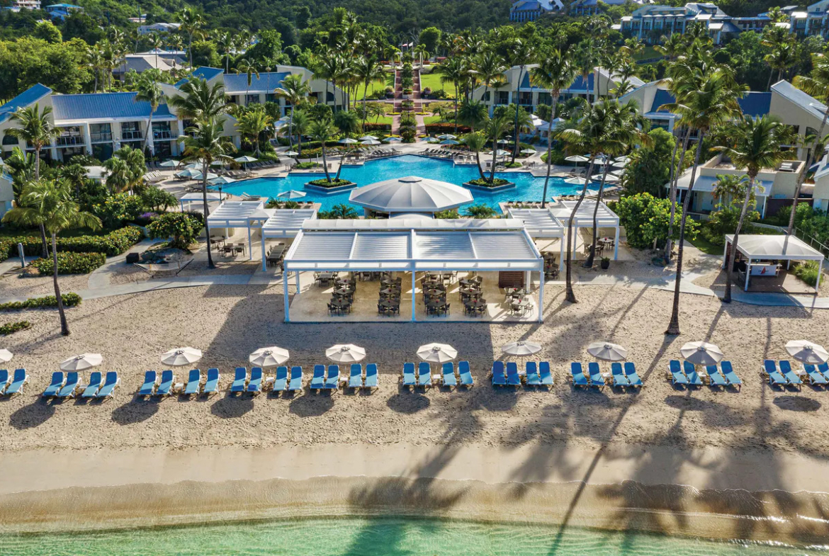 The Westin St. John Resort Villas Aerial View